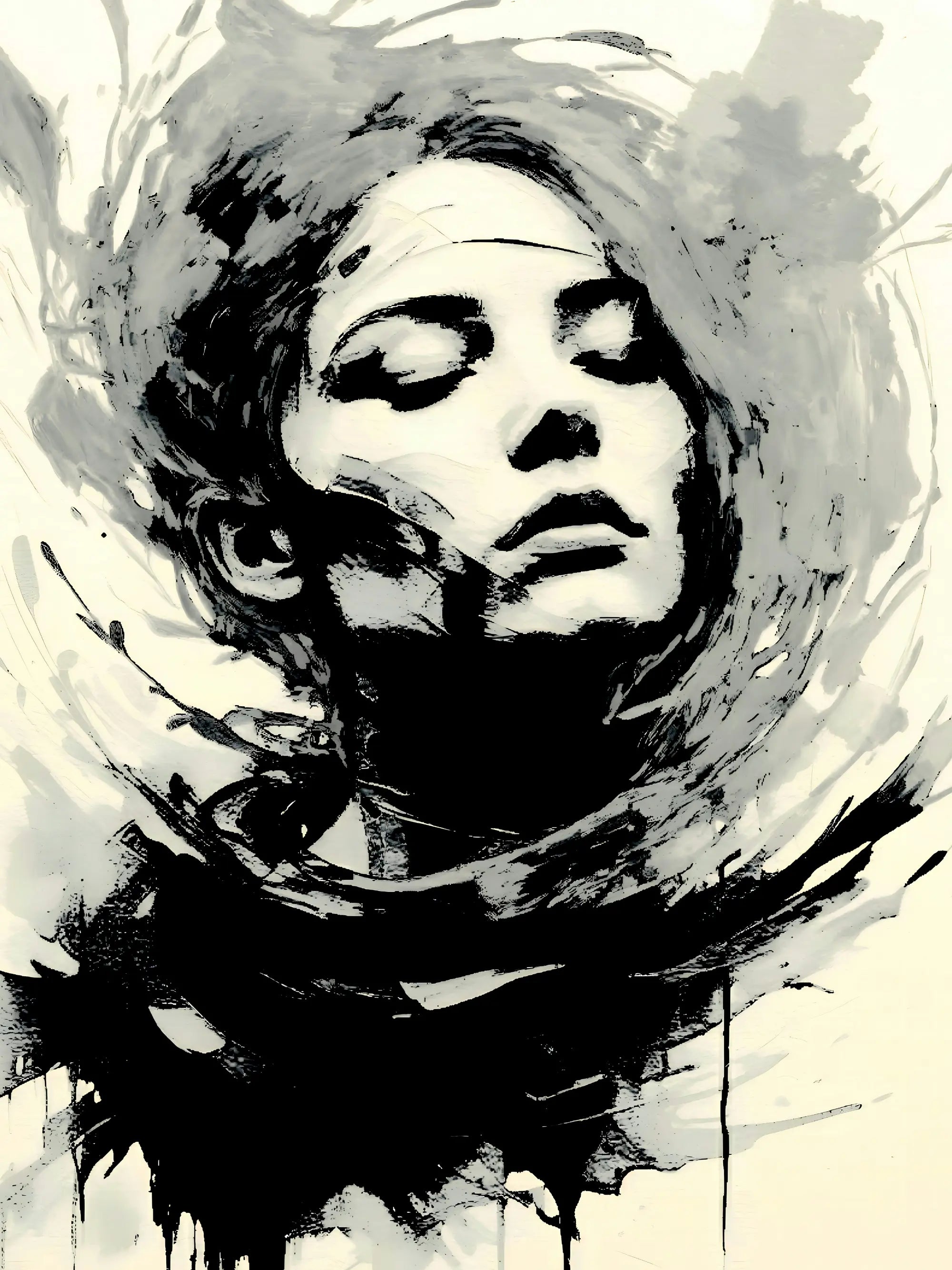 Whispers of Stillness - Bold Expressions Collection Moss' Gallery